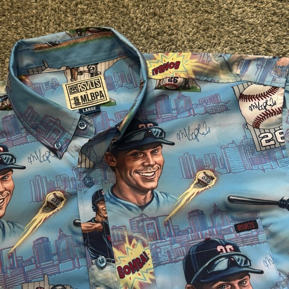 RSVLTS Other - RSVLTS MLB Men’s Minnesota Twins Max Kepler “Bamba” Shirt Size Large Kunuflex